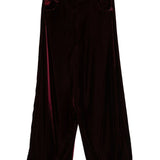 Emporio Armani Bordeaux EA Logo Trousers