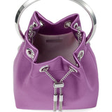 Jimmy Choo Purple Bucket Bag