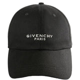 Givenchy Jet Black Embroidered Baseball Cap