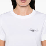Givenchy White Logo Print T Shirt