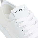 Givenchy White Lace Up Sneakers