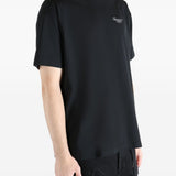 Givenchy Black Reverse Logo Graphic Tee