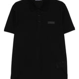 Givenchy Black Embroidered Logo Polo Shirt