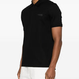 Givenchy Black Embroidered Logo Polo Shirt