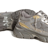 Golden Goose Silver Star Patch Sneakers