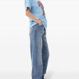 GANNI T-shirts and Polos Clear Blue