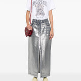 GANNI T-shirts and Polos White