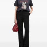 GANNI T-shirts and Polos Black