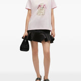 GANNI T-shirts and Polos Pink