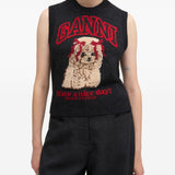 GANNI Sweaters Black