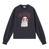 GANNI Sweaters Black