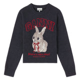 GANNI Sweaters Black