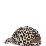 Ganni Beige Embroidered Logo Baseball Cap