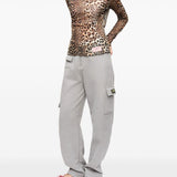 GANNI T-shirts and Polos Brown