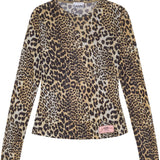 GANNI T-shirts and Polos Brown