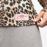 GANNI T-shirts and Polos Brown