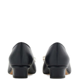 Ferragamo With Heel Black