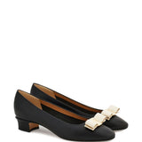 Ferragamo With Heel Black