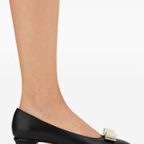 Ferragamo With Heel Black