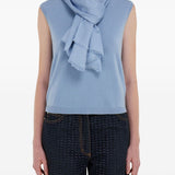 Ferragamo Scarfs Clear Blue