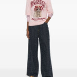 GANNI T-shirts and Polos Pink