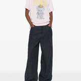 GANNI T-shirts and Polos Pink