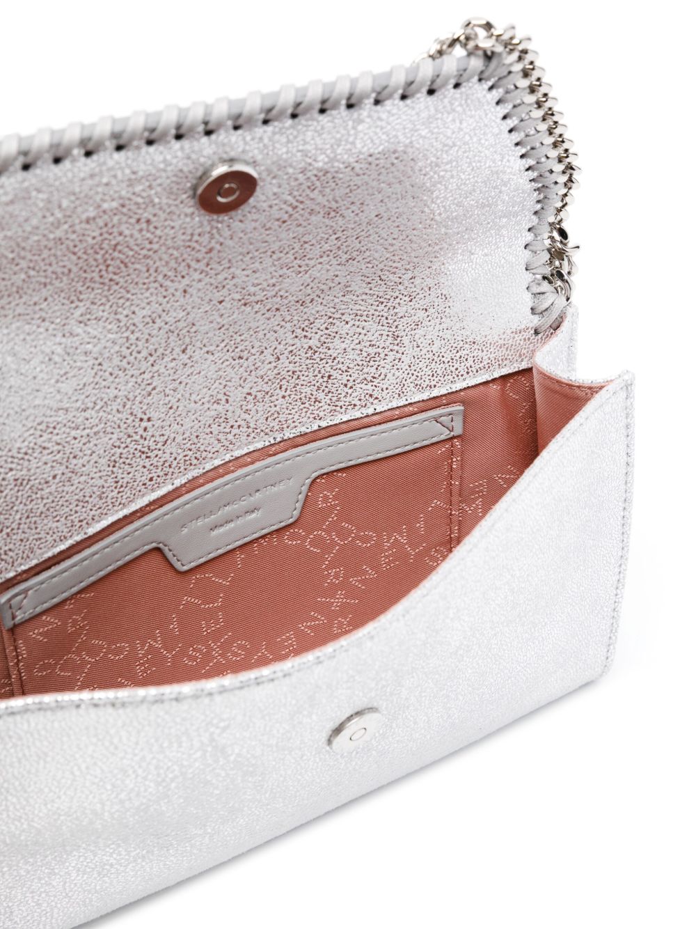 Stella McCartney Silver Falabella Chain Bag - Hover