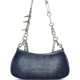 Marc Jacobs The Faded Denim Charm Shoulder Bag