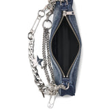 Marc Jacobs The Faded Denim Charm Shoulder Bag