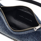 Marc Jacobs The Faded Denim Charm Shoulder Bag