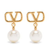 Valentino Garavani Bijoux Goldtone Swarovski Earrings