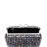 Self Portrait Multicolor Crystal Embellished Clutch