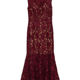 Self-portrait Dresses Bordeaux