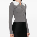 Self-portrait Sweaters Grey