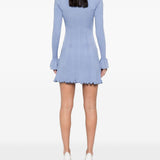 Self-portrait Dresses Clear Blue