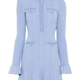 Self-portrait Dresses Clear Blue