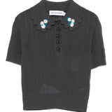 Self-portrait T-shirts and Polos Grey