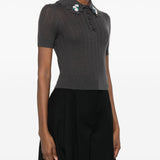 Self-portrait T-shirts and Polos Grey