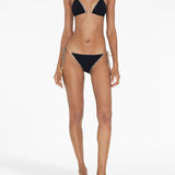 Burberry Black Intercontinental Patterning Bikini Set