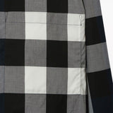 Burberry Blue Unparalleled Checkered Pattern Shirt