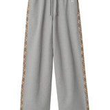 Burberry Charcoal Grey Drawstring Waist Sweatpants