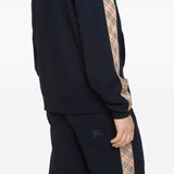 Burberry Ultramarine Embroidered Knight Crest Hoodie