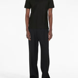 Burberry Black Check Print Polo Shirt