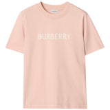 Burberry Lilac Logo Print T Shirt