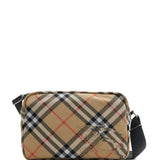 Burberry Beige Vintage Check Embroidered Crossbody