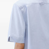 Thom Browne Light Blue Cropped Shirt