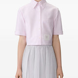 Thom Browne Pink Grosgrain Loop Shirt