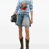 GANNI Sweaters Clear Blue