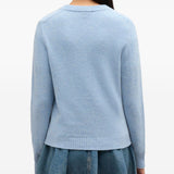 GANNI Sweaters Clear Blue