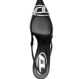 Diesel Black Venus Leather Pumps